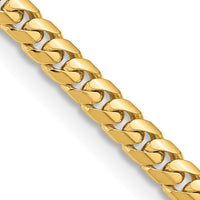 Thumbnail for 14k 5.5mm Solid Miami Cuban Chain