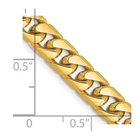 Thumbnail for 14k 6.25mm Solid Miami Cuban Chain