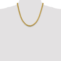 Thumbnail for 14k 6.25mm Solid Miami Cuban Chain