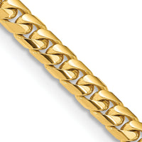 Thumbnail for 14k 6.75mm Solid Miami Cuban Chain