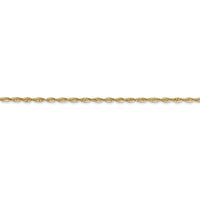 Thumbnail for 14k 1.5mm Diamond-cut Extra-Light Rope Chain