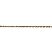 Thumbnail for 14k 2.0mm Extra-Light D/C Rope Chain