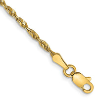 Thumbnail for 14k 2.0mm Extra-Light D/C Rope Chain