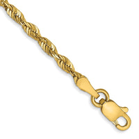 Thumbnail for 14k 2.5mm Extra-Light D/C Rope Chain
