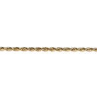Thumbnail for 14k 2.75mm Extra-Light D/C Rope Chain