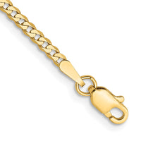 Thumbnail for 14k 2.2mm Flat Beveled Curb Chain