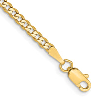 Thumbnail for 14k 2.3mm Flat Beveled Curb Chain
