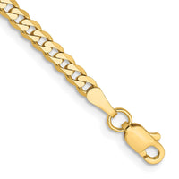 Thumbnail for 14k 2.9mm Flat Beveled Curb Chain