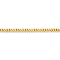 Thumbnail for 14k 3.9mm Flat Beveled Curb Chain