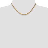 Thumbnail for 14k 3.9mm Flat Beveled Curb Chain