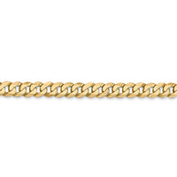 Thumbnail for 14k 4.75mm Flat Beveled Curb Chain