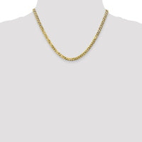 Thumbnail for 14k 4.75mm Flat Beveled Curb Chain