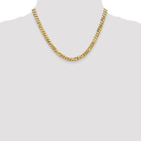 Thumbnail for 14k 6.25mm Flat Beveled Curb Chain