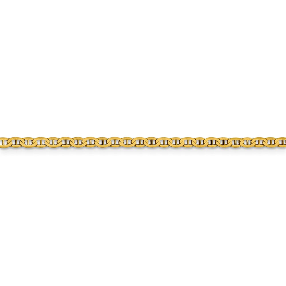 14k 2.4mm Concave Anchor Chain