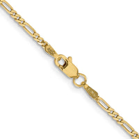 Thumbnail for 14k 1.8mm Flat Figaro Chain