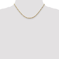 Thumbnail for 14k 2.75mm Flat Figaro Chain