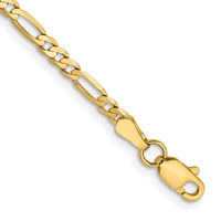 Thumbnail for 14k 2.75mm Flat Figaro Chain