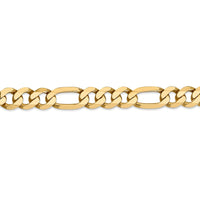 Thumbnail for 14k 8.75mm Flat Figaro Chain