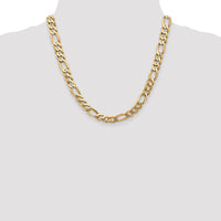 Thumbnail for 14k 8.75mm Flat Figaro Chain