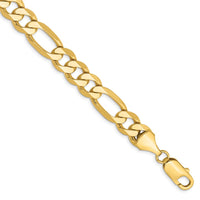 Thumbnail for 14k 8.75mm Flat Figaro Chain
