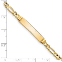 Thumbnail for 14k Figaro ID Bracelet