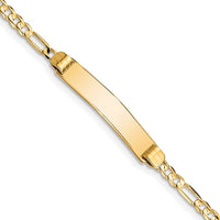 Thumbnail for 14k Figaro ID Bracelet
