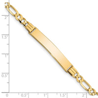 Thumbnail for 14k Figaro ID Bracelet