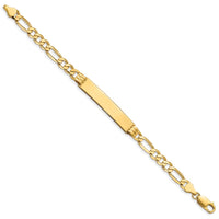Thumbnail for 14k Figaro ID Bracelet