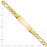 Thumbnail for 14k Figaro ID Bracelet