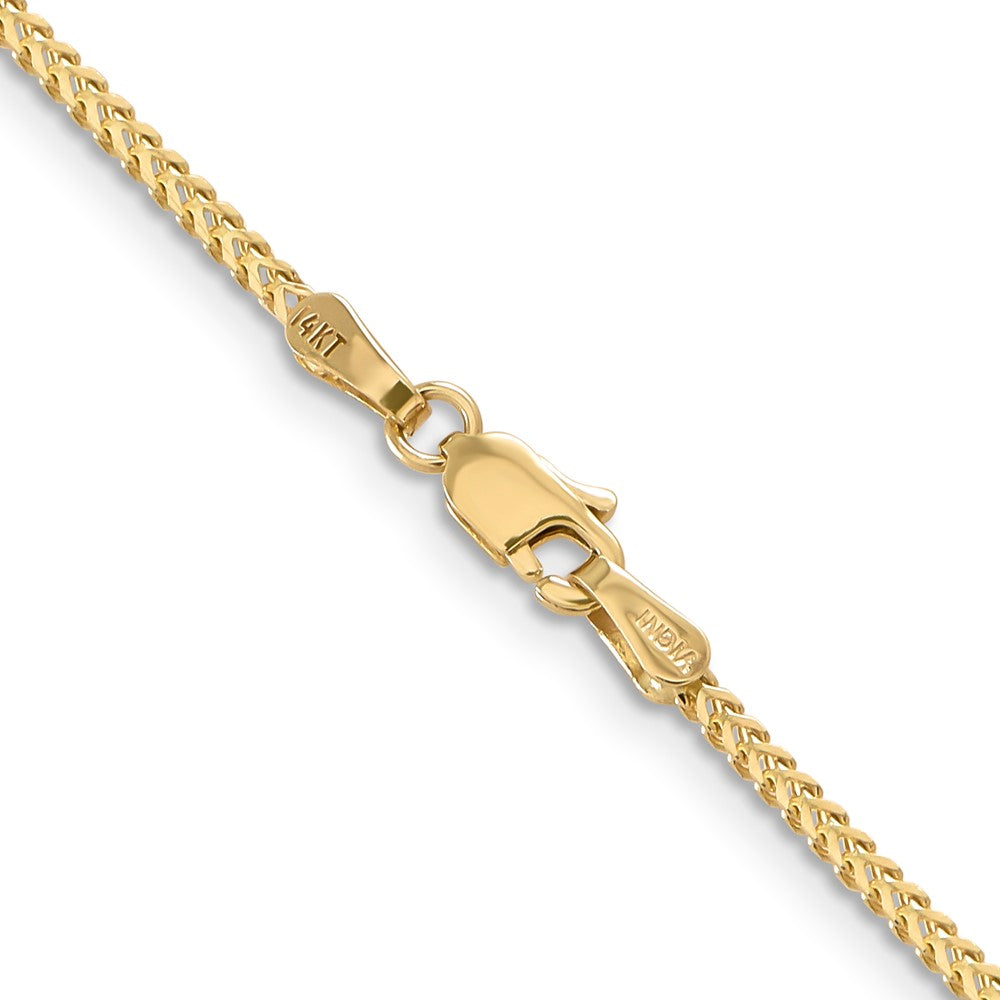 14k 1.3mm Franco Chain