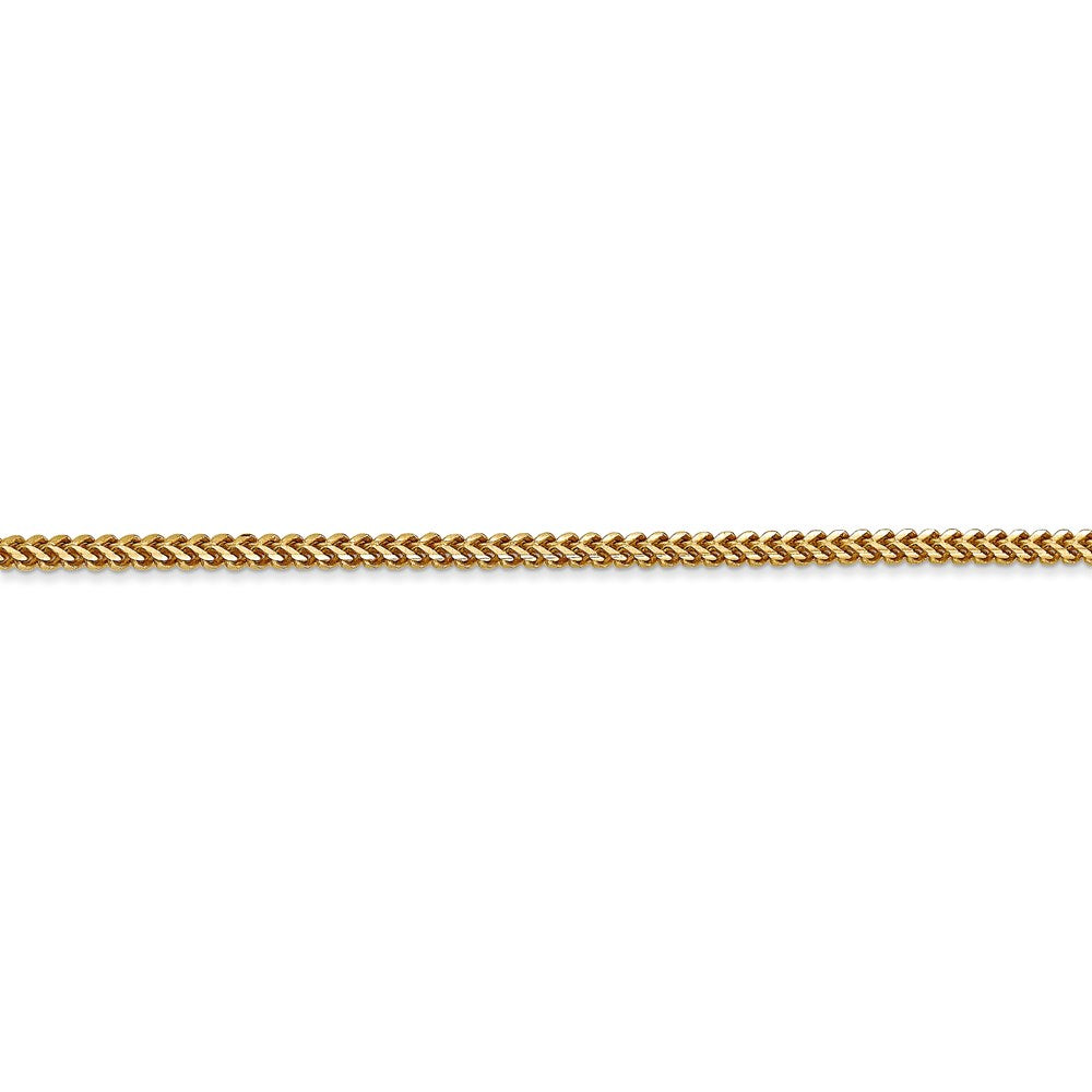 14k 1.5mm Franco Chain