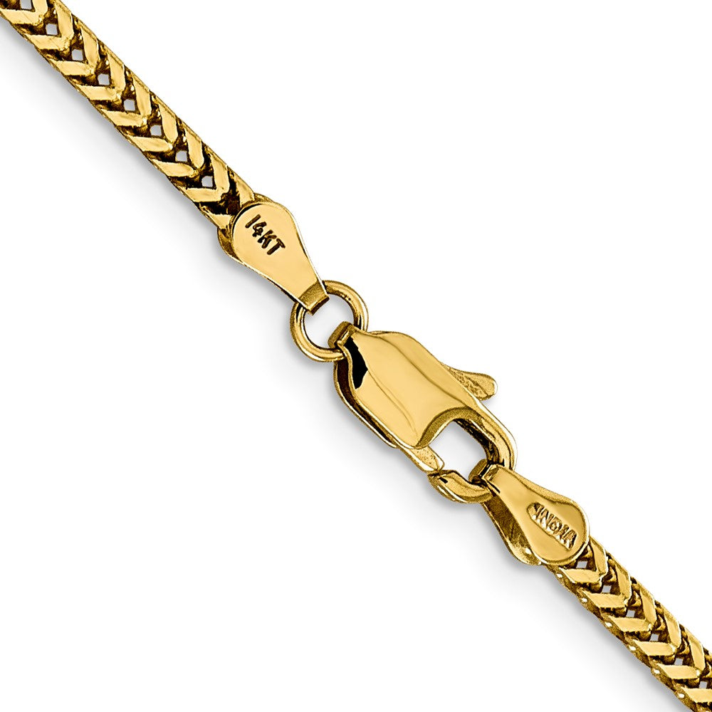 14k 2.3mm Franco Chain
