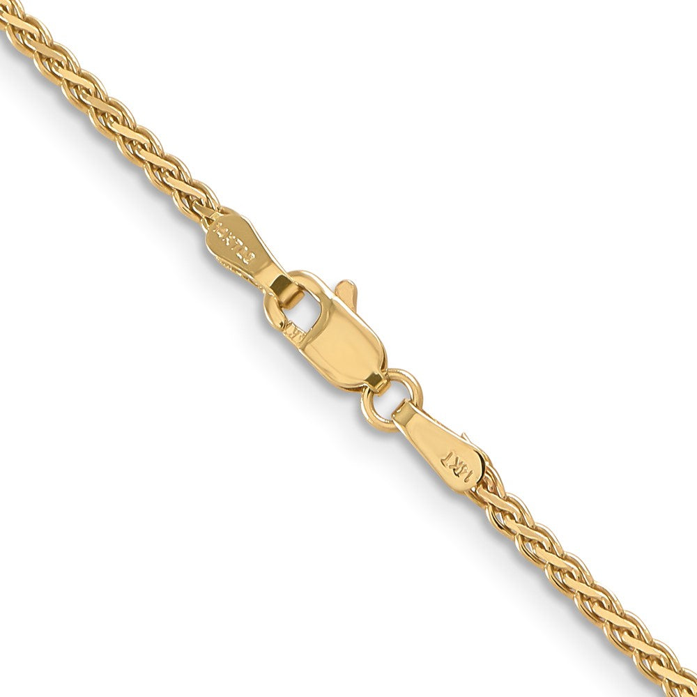 14k 1.8mm Flat Wheat Chain