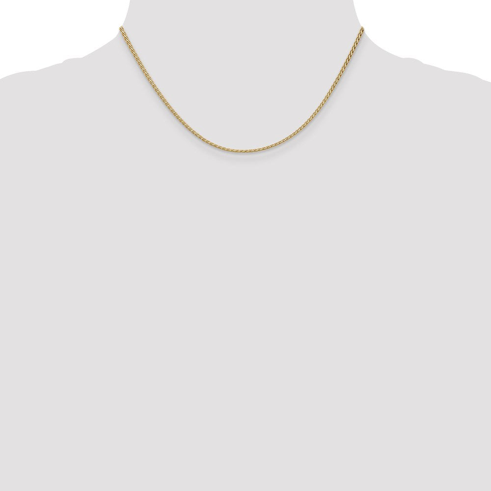 14k 1.8mm Flat Wheat Chain