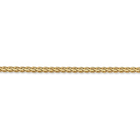 Thumbnail for 14k 2.5mm Flat Wheat Chain