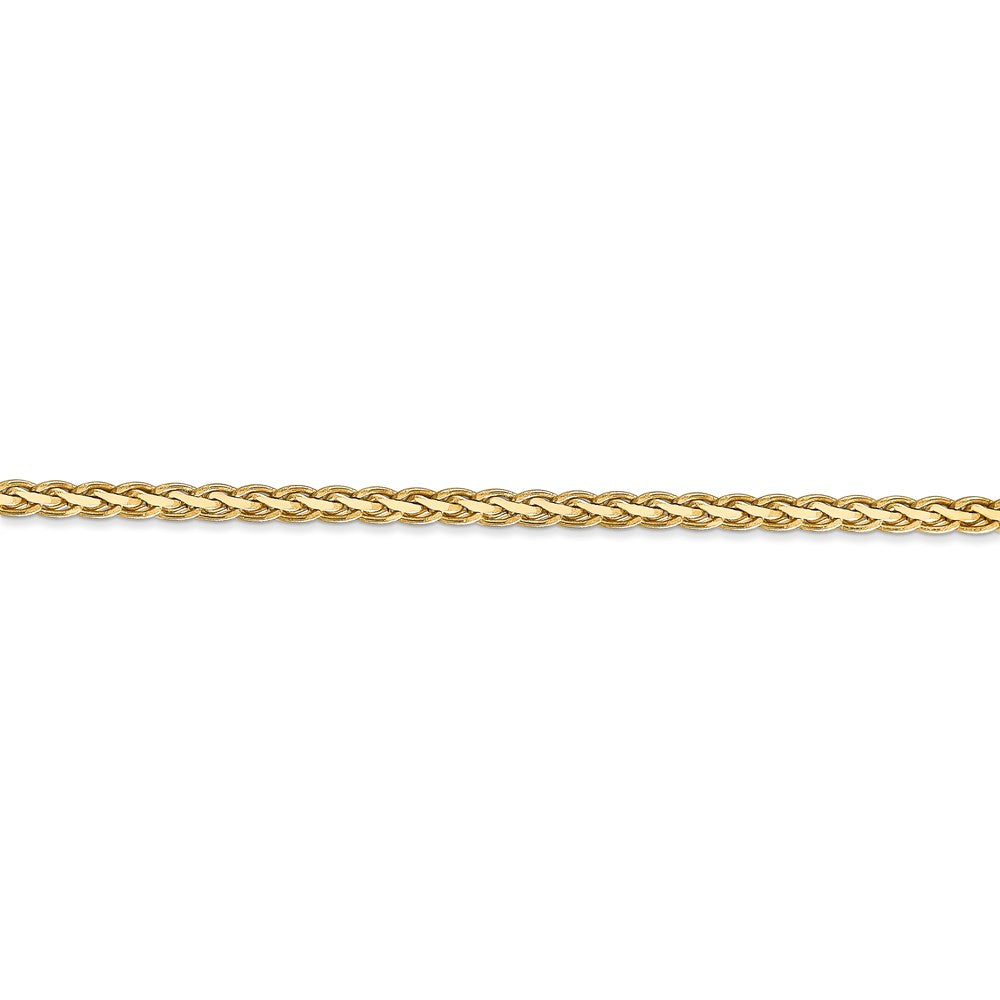 14k 3mm Flat Wheat Chain