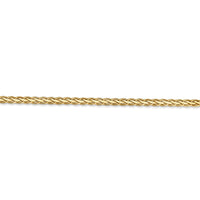 Thumbnail for 14k 3mm Flat Wheat Chain