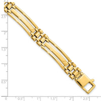 Thumbnail for 14k Men's Polished 8.5in Link Bracelet