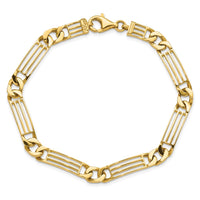 Thumbnail for 14k Polished Link Bracelet