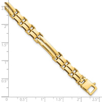 Thumbnail for 14k Gold Polished Link Bracelet