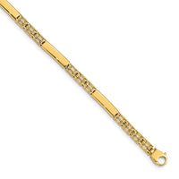 Thumbnail for 14k Polished Men's Fancy Link Bracelet