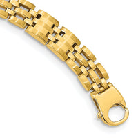 Thumbnail for 14k Satin and Polished Men's Link Bracelet
