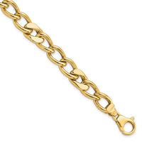 Thumbnail for 14K Polished Fancy Link Men's Bracelet