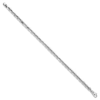 Thumbnail for 14k White Gold Polished Chain Bracelet