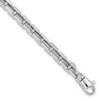 Thumbnail for 14k White Gold Polished Chain Bracelet