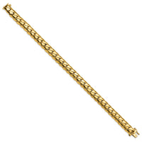 Thumbnail for 14K Polished Fancy Link Men's Bracelet