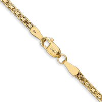 Thumbnail for 14k 1.8mm Lightweight Flat Bismark Chain