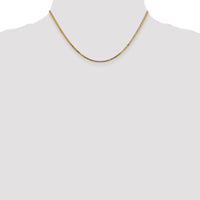 Thumbnail for 14k 1.8mm Lightweight Flat Bismark Chain