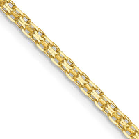 Thumbnail for 14k 1.8mm Lightweight Flat Bismark Chain