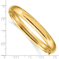Thumbnail for 14k 5/16 High Polished Hinged Bangle Bracelet